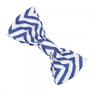 Blue Waves Bow Tie